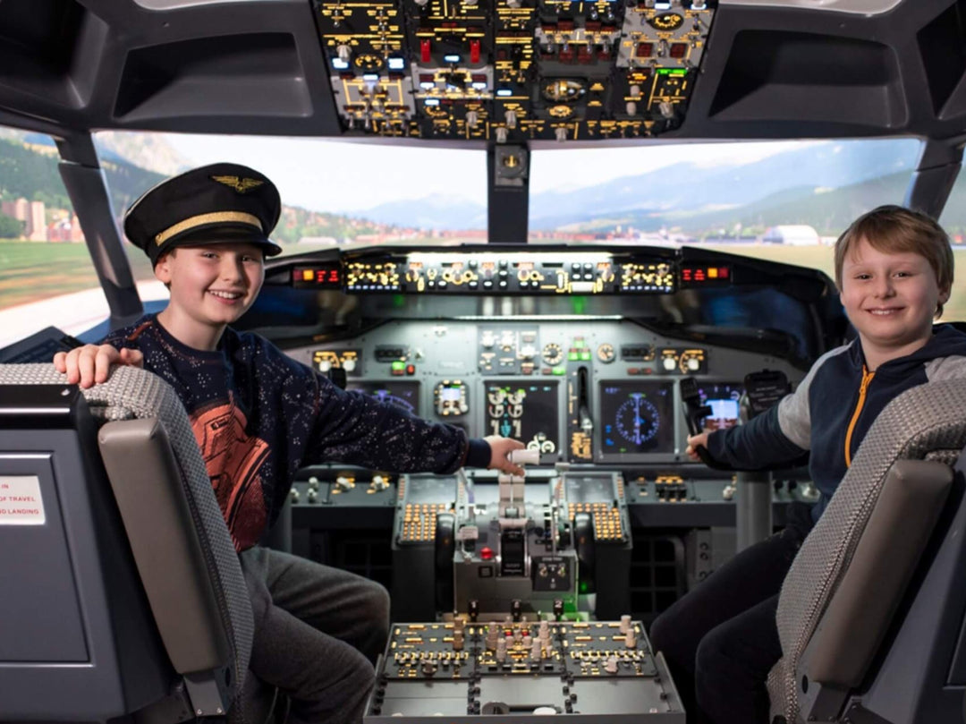 Cách buồng lái mô phỏng A320 khơi dậy tình yêu hàng không trọn đời ở trẻ